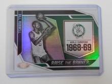 2019-20 PANINI CERTIFIED BILL RUSSELL RAISE THE BANNER CELTICS HOLO