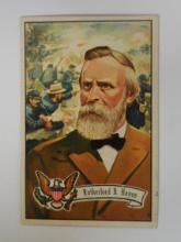 1956 TOPPS UNITED STATES PRESIDENTS #22 RUTHERFORD B HAYES