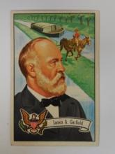 1956 TOPPS UNITED STATES PRESIDENTS #23 JAMES A GARFIELD