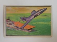 1954 BOWMAN US NAVY VICTORIES #18 VICTORY THROUGH THE AIR