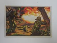 1954 BOWMAN US NAVY VICTORIES #46 MARINE FLAME THROWERS