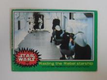 1977 TOPPS STAR WARS #233 RAIDING THE REBEL STARSHIP