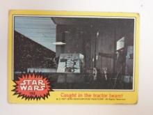1977 TOPPS STAR WARS #163 CAUGHT IN THE TRACTOR BEAM
