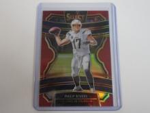 2019 PANINI SELECT PHILIP RIVERS RED PRIZM #D 049/149 LOS ANGELES CHARGERS