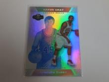 2007-08 TOPPS CO-SIGNERS AARON GRAY JAMESON CURRY SILVER HOLO SSP #D 19/29