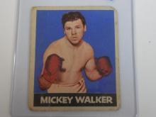 1948 BOWMAN BOXING #7 MICKEY WALKER VINTAGE CARD MUST SEE