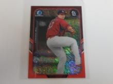2015 BOWMAN CHROME MINI TIM COONEY RARE RED SHIMMER REFRACTOR #D 5/5 ONLY 5 MADE
