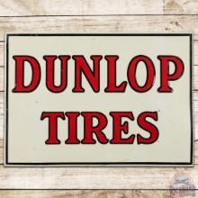 Dunlop Tires Embossed SS Tin Sign
