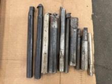 Lot of 10 : Boring Bars Ranging From 3/4? Dia X 7? L To 1-3/8? Dia X 10? L