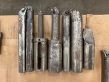 Lot of 7: Boring Bars Ranging From 1-3/8? Dia X 12? L to 2? Dia X 10-3/8? L