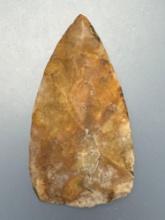 THIN 2 3/8" Flint Ridge Blade, Colorful, Found in Western PA, Adena Blade