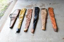 6, Leather gun cases