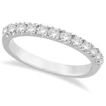 Diamond Stackable Ring Anniversary Band in 14k White Gold 0.25ctw