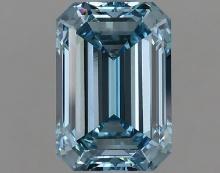 1.37 ctw. VS1 IGI Certified Emerald Cut Loose Diamond (LAB GROWN)