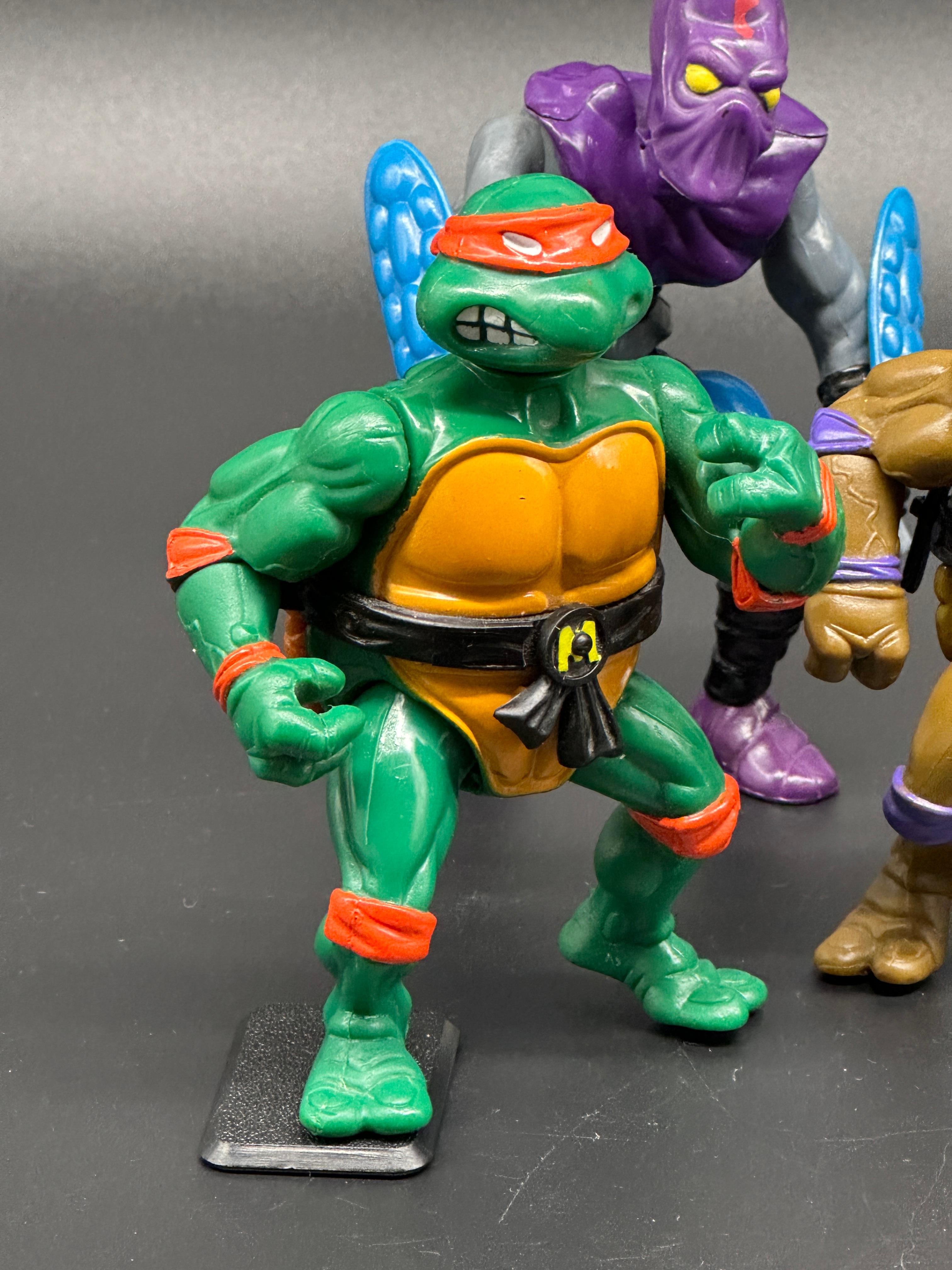 Misc. Vintage TMNT Teenage Mutant Ninja Turtles Action Figures