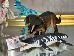 Variety of Dinosaur Action Figures