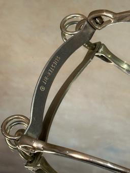 Sleister Stainless Steel Snaffle Bit