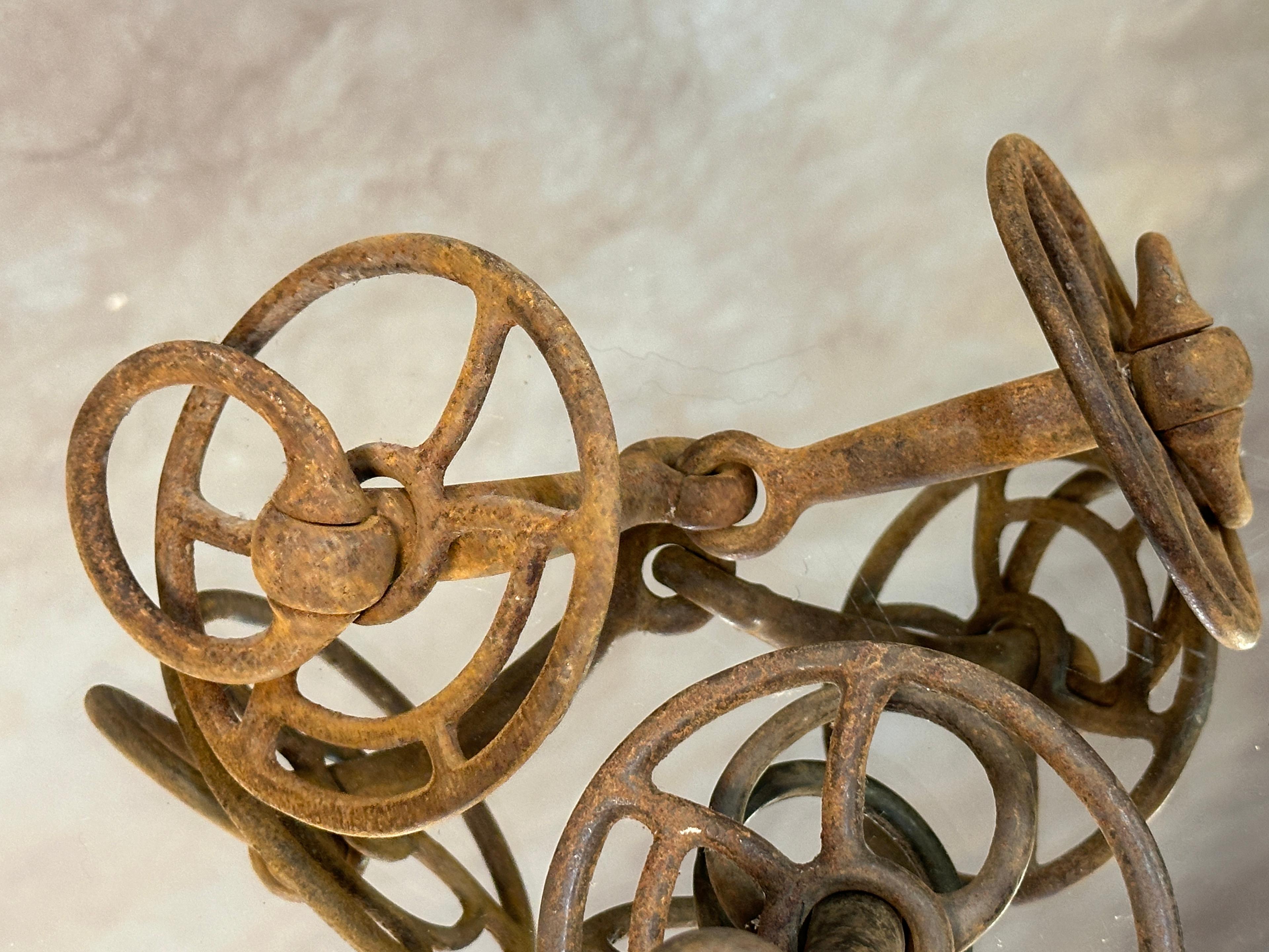Antique/Vintage Iron Wheel Horse Bits