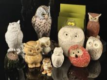 Owl Figurine Collection