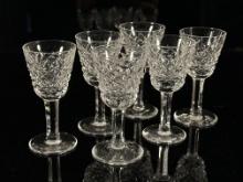 (6) Waterford Crystal Sherry Glasses