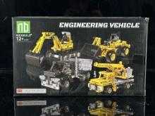 Engineering Vehicle Tipper Truck Building Set