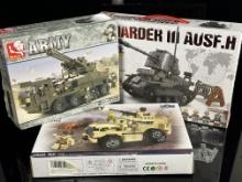 Military Vehicles Building Sets