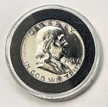 1961 Franklin Proof Silver Half Dollar