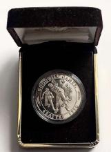 1990 Seattle Goodwill Games Proof 1 ozt .999 Silver No COA