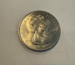 1981 PRINCE OF WALES KING CHARLES & PRINCESS DIANA ROYAL WEDDING COIN