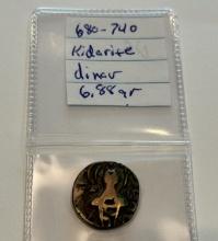 680 - 740 Kushan/Kidarite Gold Dinar Coin