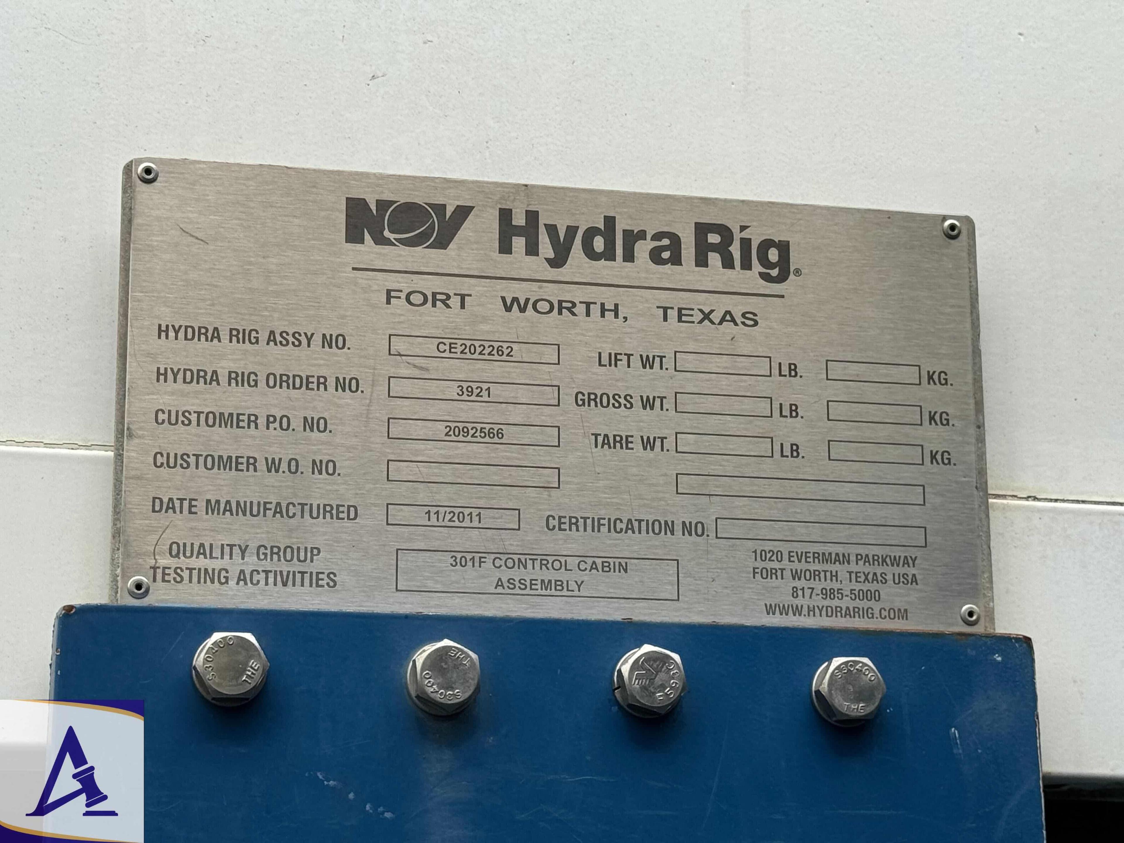 2011 Hydra Rig HR6100 CTU - Complete Unit - HR6100 Injector!