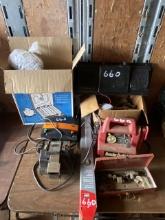 Jump Box, Toolbox, Radio, and Miscellaneous