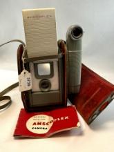 Ansco Anscoflex Camera with IB w/Flash Used Ansco