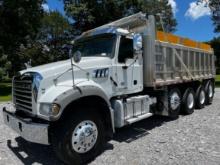 2016 MACK Granite GU713  Quad Axle Dump Truck