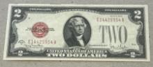 1928G Red Seal $2.00 United States Banknote, UNC
