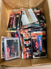 Basketball cards 20 + opened packs of 96 - 97 UD CC + 5 Jordan cards
