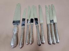 Asst. Sterling Handle Knives