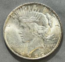 1922-D Peace Silver Dollar 90% Silver