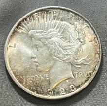 1923-D Peace Silver Dollar 90% Silver