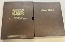 Starter Set of Liberty V Nickels in Dansco Album w/ slip cover, missing key dates