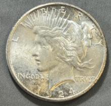 1924-S Peace Silver Dollar 90% Silver