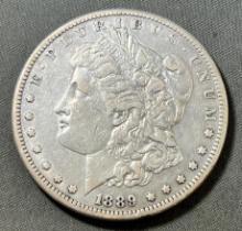 KEY DATE 1889-CC Carson City Morgan Dollar