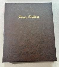 COMPLETE PEACE DOLLAR SET, in Dansco Album, Includes 1921 and 1928 KEY DATES