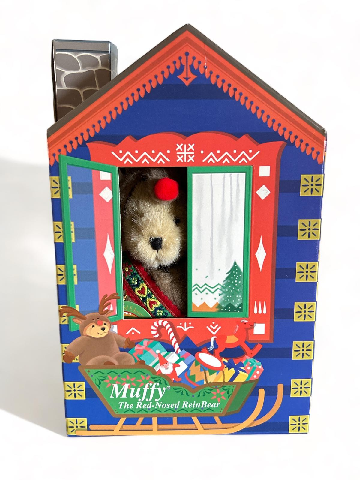 "Muffy" The Red-Nosed ReinBear Limited Holiday Edition Bear