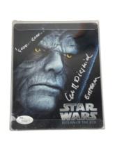 Star Wars Return of the Jedi BluRay Steel Case Signed by Ian McDiarmid with JSA Cert