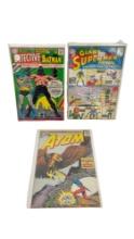 The Atom #5 Detective Comics #355 & Giant Superman Annual #5 Vintage DC Comic Books