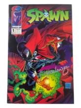 Spawn #1 Signed by Todd McFarlane Comic Book
