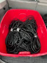 LOT - ASSORTED PIXEL CABLE - IN BIN (AT PUBLIC STORAGE)