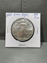 1oz 2023 Silver Eagle .999 Fine