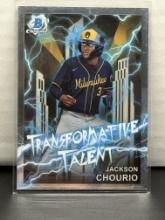 Jackson Chourio 2023 Bowman Chrome Transformative Talent Insert #TT-13